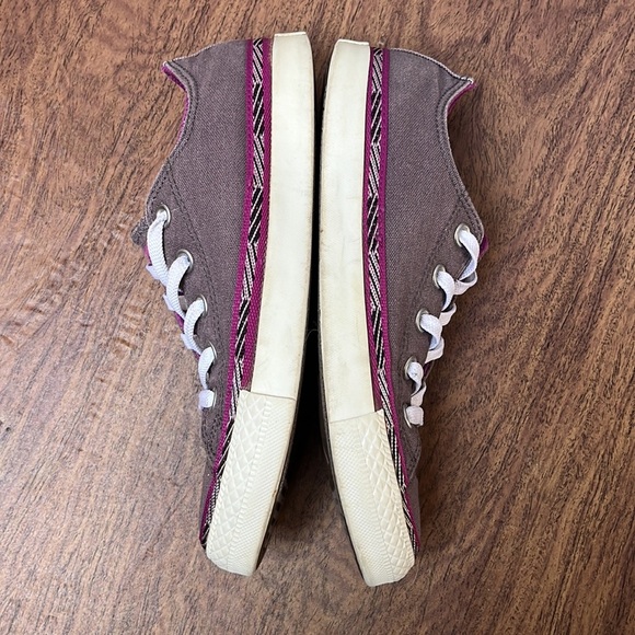 Converse Women's All Star Low Top Shoes Purple Converse Sneakers Size 6 - Picture 8 of 15